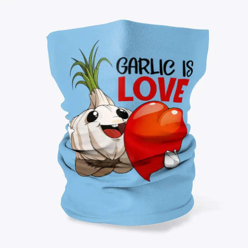 Womens Garlic Is Love (Black Lettering)